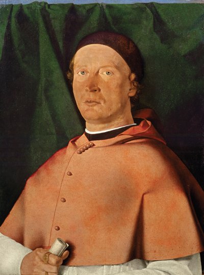 司教ベルナルディーノデロッシの肖像、1505年頃 作： Lorenzo Lotto