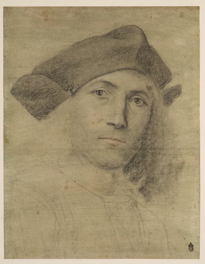 青年の肖像 作： Lorenzo Lotto
