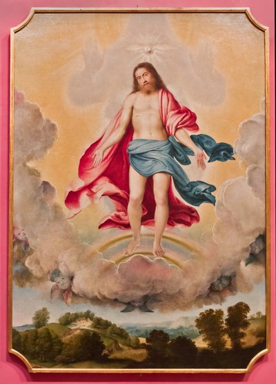 三位一体 作： Lorenzo Lotto
