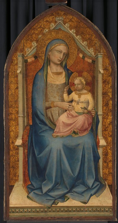 聖母子 作： Lorenzo Monaco (school of)