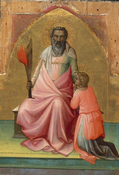 アブラハム、ca。 1408-10。 作： Lorenzo Monaco