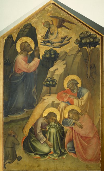 庭での苦しみ、ロレンツォ・モナコ作（1370～1425年頃） 作： Lorenzo Monaco