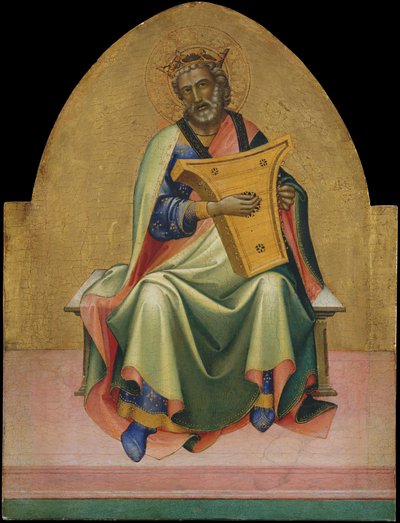 デイビッド、ca。 1408-1410。 作： Lorenzo Monaco
