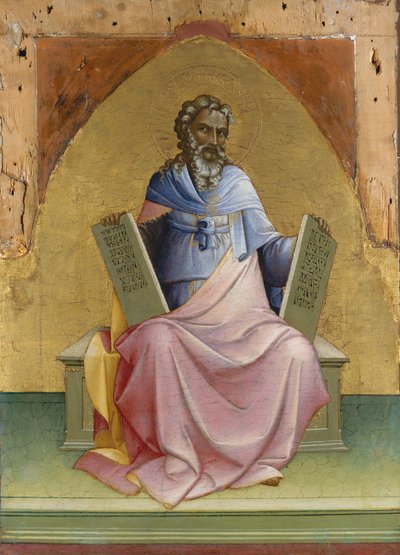 モーゼ、約1408-10年 作： Lorenzo Monaco