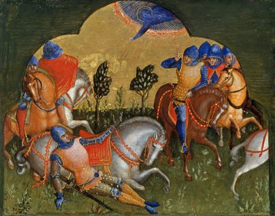 ポール プレデラ パネルの改宗、1370 年頃。 作： Lorenzo Veneziano