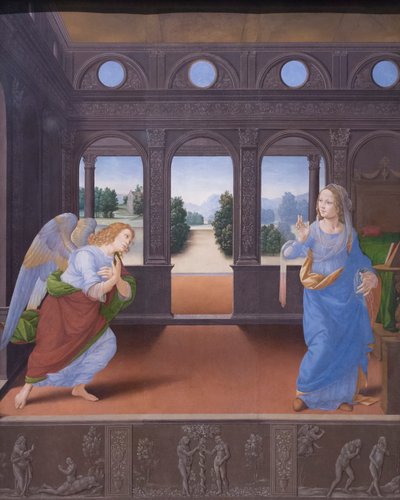 告知 作： Lorenzo di Credi