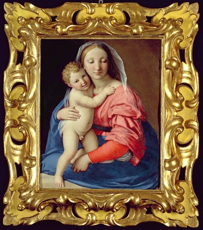 マドンナと子供 作： Lorenzo di Credi