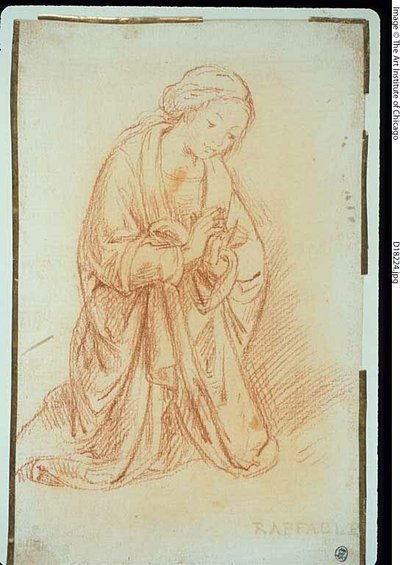 祈りの聖母 作： Lorenzo di Credi