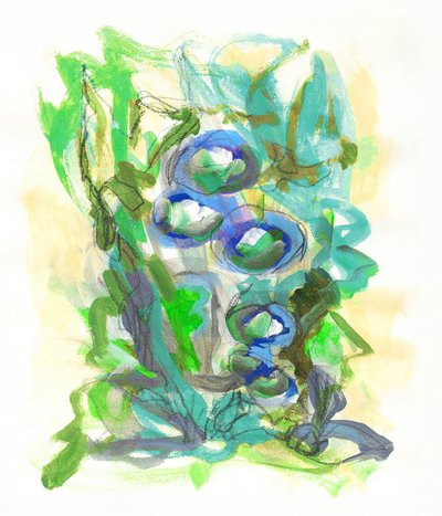 グリーン・ブルー・ブルームズ 作： Lori Ann Folz