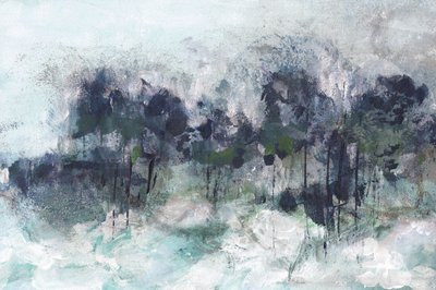 霧の森の抽象画 作： 