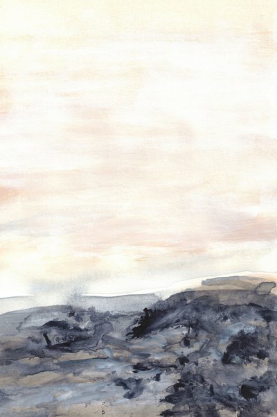 穏やかな抽象風景 作： Lori Ann Folz