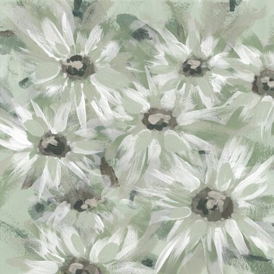 柔らかなセージ色の花 作： Lori Ann Folz