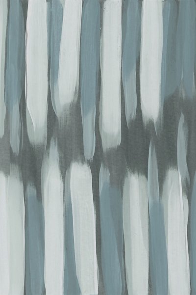 縦方向の筆致による抽象画 作： Lori Ann Folz