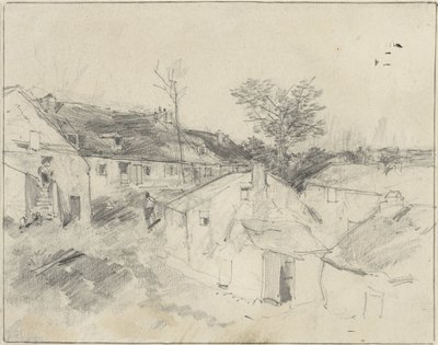 ビレッジビュー 作： Louis Adolphe Hervier