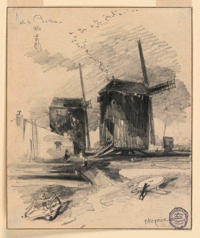 風車 作： Louis Adolphe Hervier