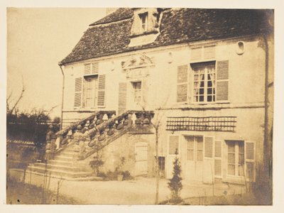 [公園の中の家］ 作： Louis Alphonse Davanne