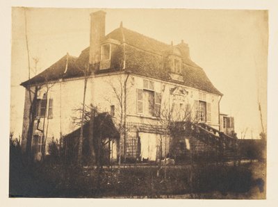 [公園の中の家］ 作： Louis Alphonse Davanne
