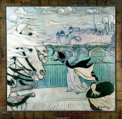 不明な画像 作： Louis Anquetin