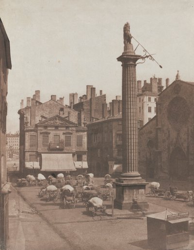 無題 コーデリア広場 1852-1853年頃 作： Louis Antoine Froissart