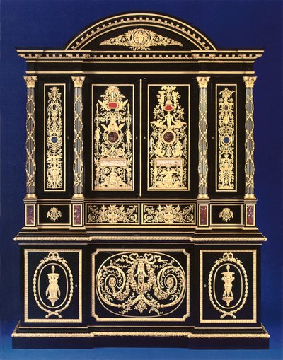 ブックケース 作： Louis Auguste Alfred Beurdeley