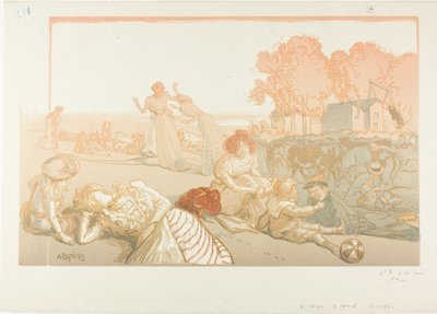 モダン・ブコリック 作： Louis Auguste Lepère