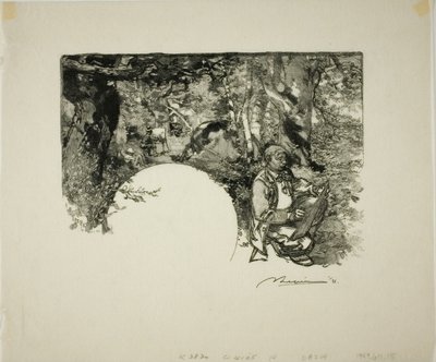画家 作： Louis Auguste Lepère