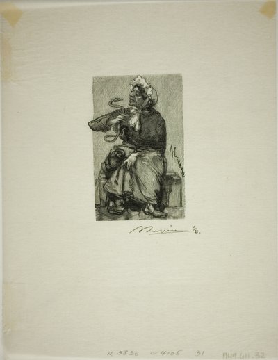 サーペント・マーチャント 作： Louis Auguste Lepère