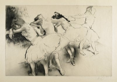 バーの 4 人のダンサー 作： Louis Auguste Mathieu Legrand