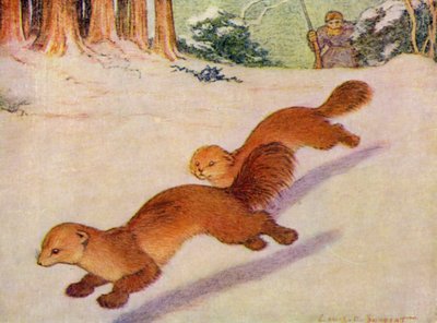 動物園で: マルテンス (カラーリソ) 作： Louis Augustus Sargent
