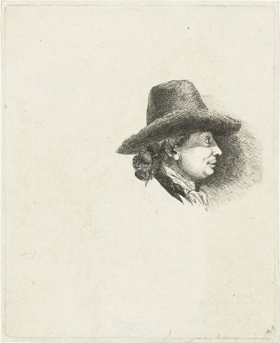 Louis Bernard Coclers と彼の家族の肖像画を含む学習シート 作： Louis Bernard Coclers