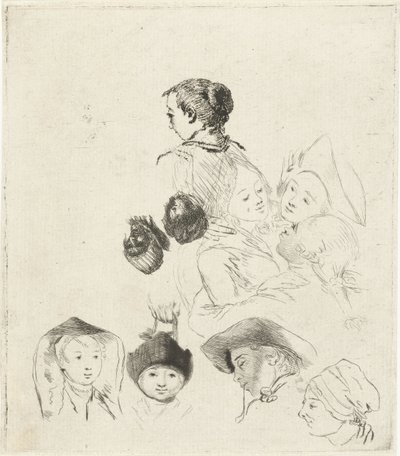 十頭の学習シート 作： Louis Bernard Coclers