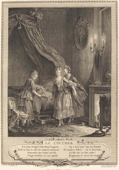 就寝時間 作： Louis Bosse after Sigmund Freudenberger