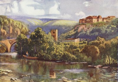 テージョ川、トレド 作： Louis Burleigh Bruhl