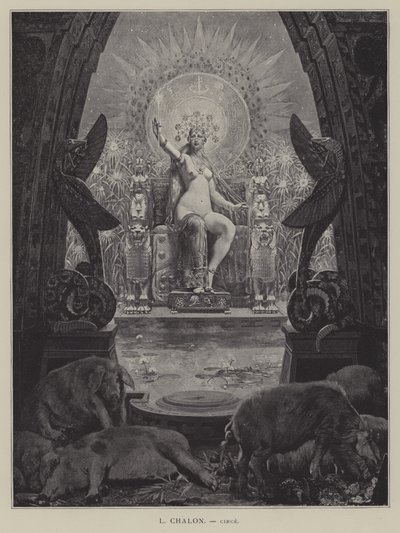 Circe 作： Louis Chalon
