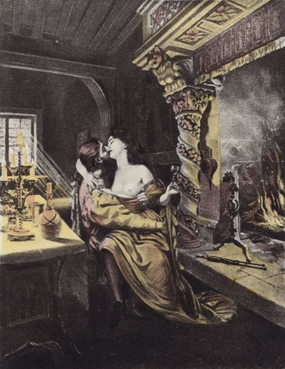 リナルドダスティと未亡人の女性、2日目、2番目の物語 作： Louis Chalon