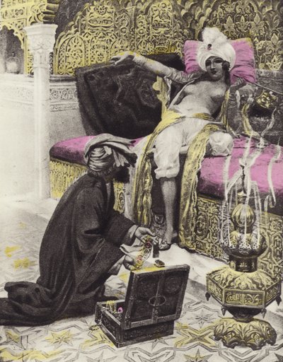 チュニスの王の娘、4日目、4番目の物語 作： Louis Chalon