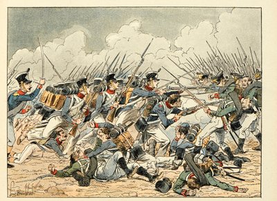 ディック・ド・ロンレイの逸話をルイ・ボンブルド（1862-1927）が描いた「Les heros du Siecle」という本からの引用です。 作： Louis Charles Bombled
