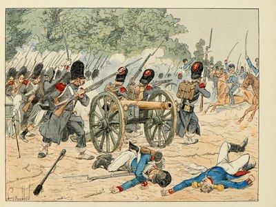 ディック・ド・ロンレイの逸話をルイ・ボンブルド（1862-1927）が描いた本「The Heros of the Siecle」からの引用です。 作： Louis Charles Bombled