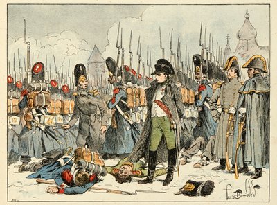 ディック・デ・ロンレイ著、ルイ・ボンブルド（1862-1927）画の『世紀の英雄たち』からの抜粋。 作： Louis Charles Bombled