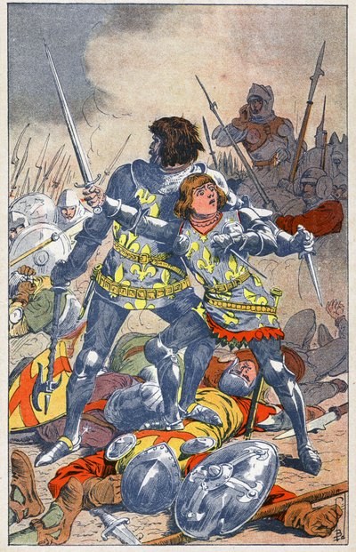 善良なジョン2世 作： Louis Charles Bombled