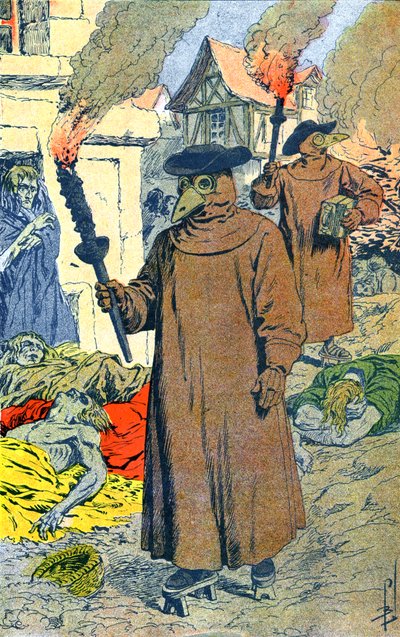 マルセイユの疫病 作： Louis Charles Bombled