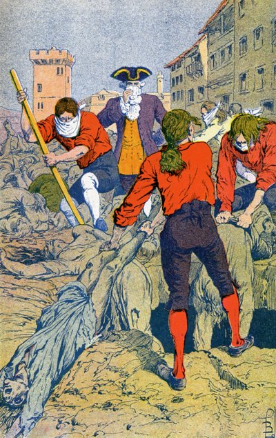 マルセイユの疫病 作： Louis Charles Bombled