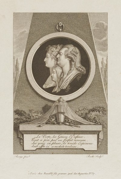 美徳、美学、子供時代 作： Louis Charles Ruotte