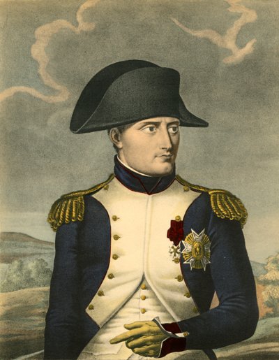 ナポレオン大王、フランスの皇帝、イタリアの王、c1806、1921年。 作： Louis Charles Ruotte