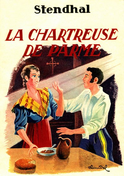 スタンダールの小説『La Chartreuse de Parme』の表紙 作： Louis Claudel