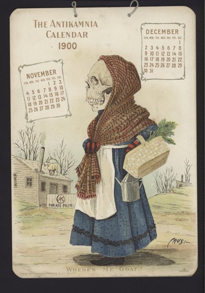 アンティカムニア・カレンダーのイラスト 作： Louis Crucius or Crusuius