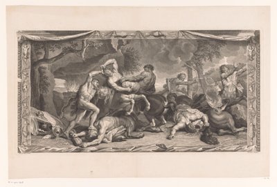 ケンタウロスと戦うヘラクレス ホテル ランバートの絵画 (シリーズ タイトル) La Galerie de monsieur le Président Lambert剤型l