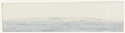 Gezicht op Crotone en de kust クロトーネと海岸の眺め (オブジェクトのタイトル) イタリア、シチリア、マルタの旅 - 1778 (シリーズタイトル) 作： Louis Ducros
