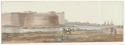 ゲジヒト オプ ガリポリ Gallipoli 入口ビュー (オブジェクトのタイトル) イタリア、シチリア、マルタの旅 - 1778 (シリーズタイトル) 作： Louis Ducros