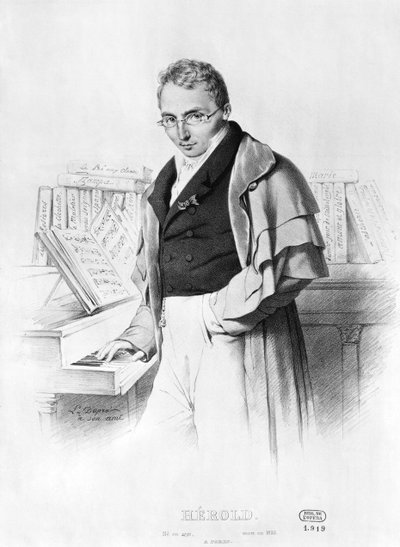 フェルディナンドヘロルド（1791-1833） 作： Louis Dupré